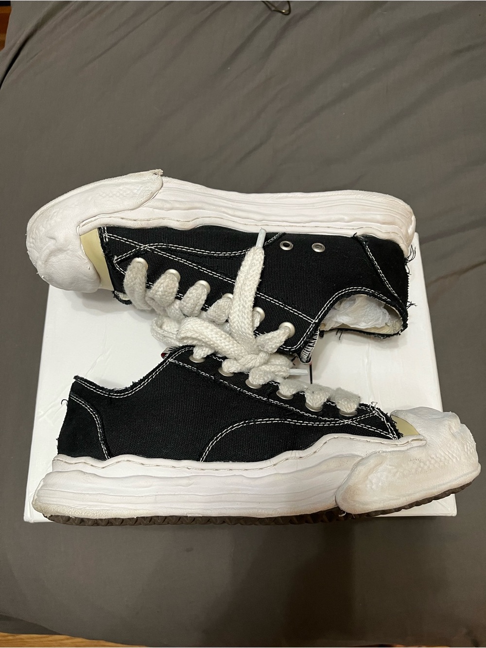 Maison Mihara Yasuhiro Hank OG Sole Canvas Low Sneaker